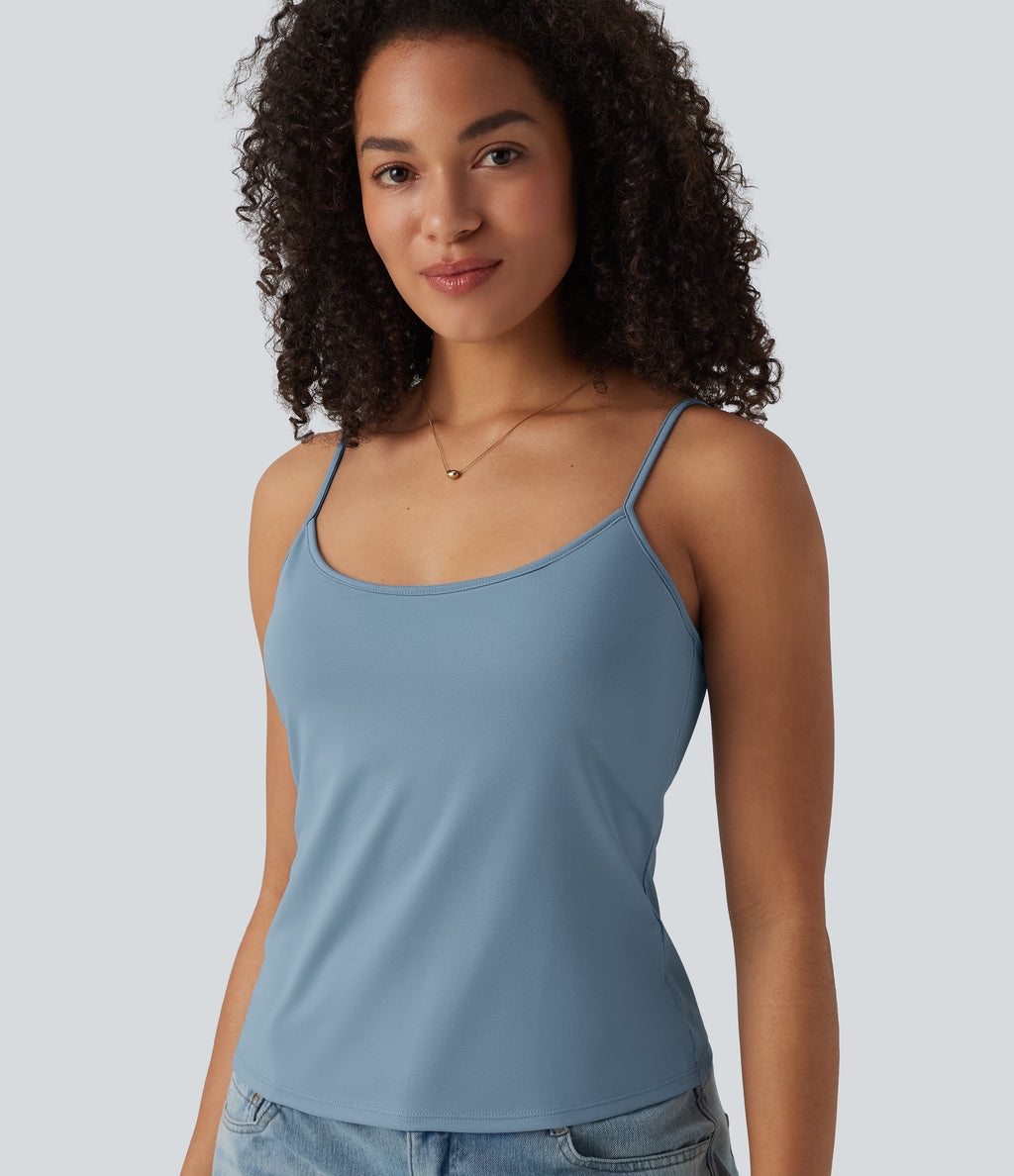 U Neck Casual Tank Top — Mountain Spring — view 6