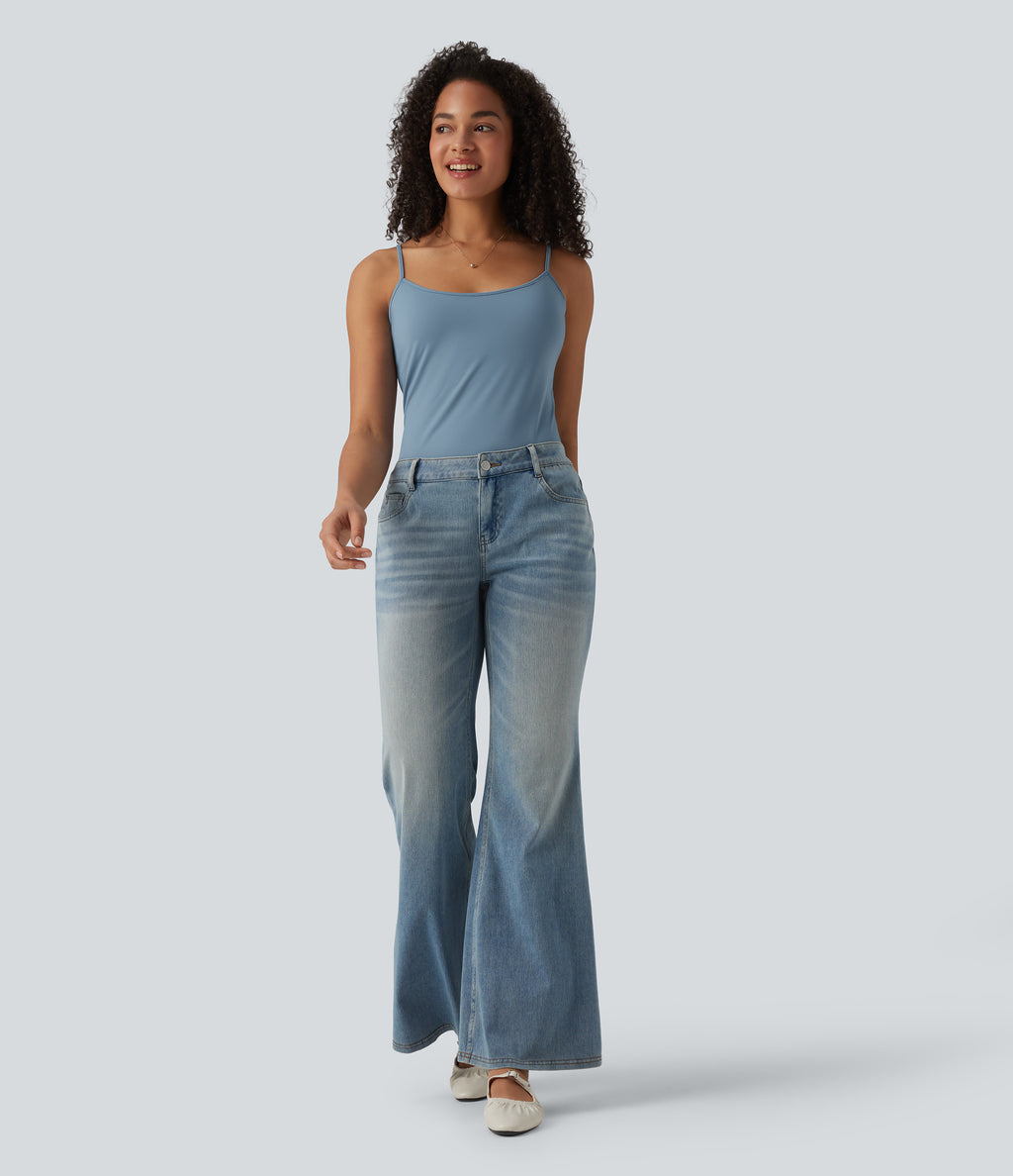 U Neck Casual Tank Top — Mountain Spring — view 7
