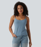 U Neck Casual Tank Top — Mountain Spring — view 3
