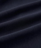 High Waisted Work Shorts with Pockets — Baritone Blue — view 6
