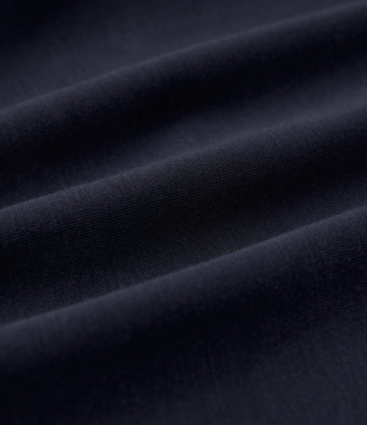 High Waisted Work Shorts with Pockets — Baritone Blue — view 6