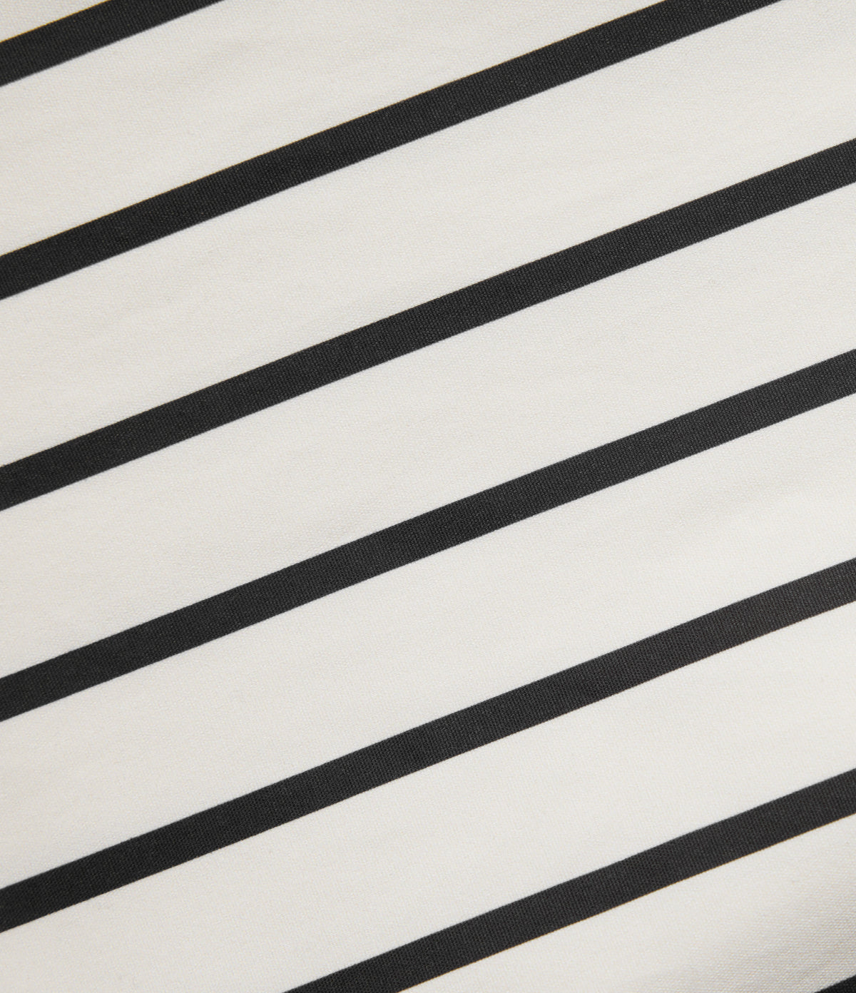 Lace Up Stripe Midi Slip Dress with Pockets — White Black Stripe — view 7