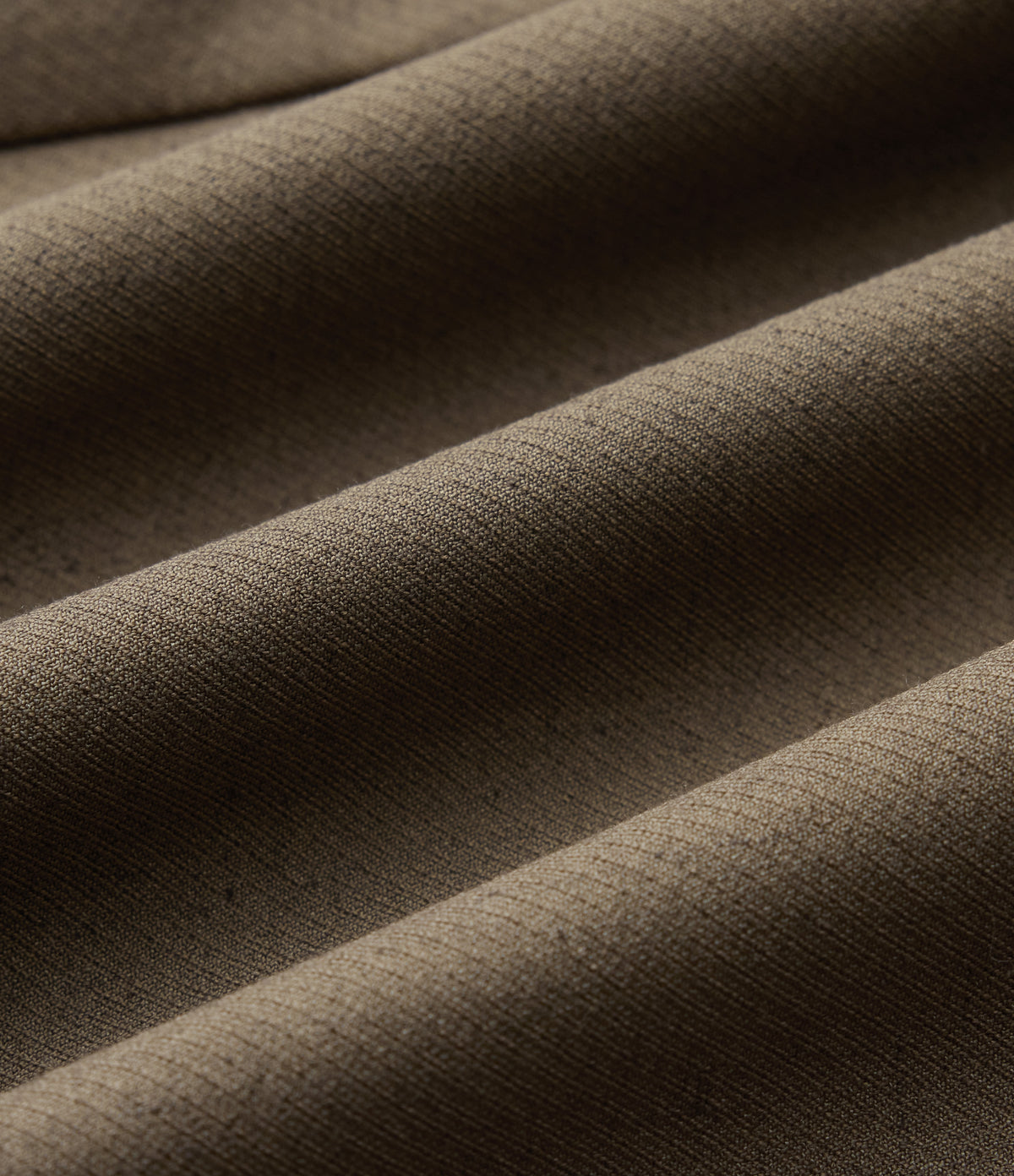 Long Sleeve Work Linen-Blend Blazer with Pockets — Driftwood Brown — view 7