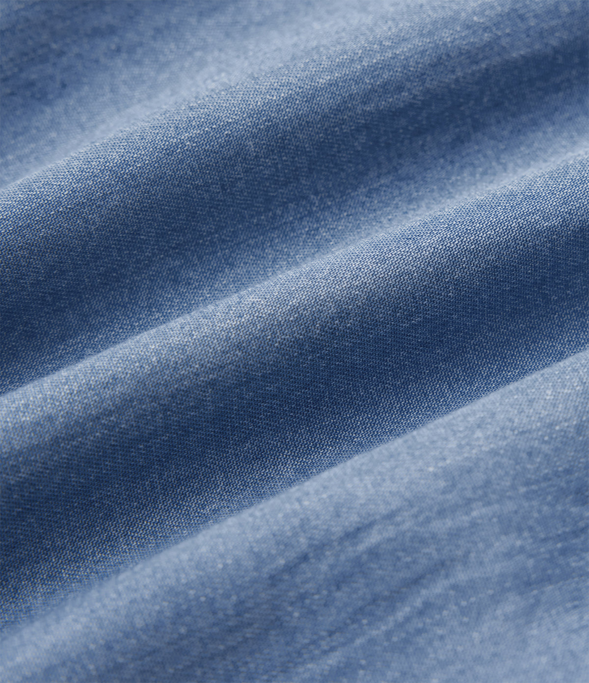 Mid Rise Denim Casual Joggers with Pockets — Tide Blue Denim — view 8