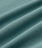 High Waisted Tie-side Linen-Feel Casual Skort — Mineral Blue — view 8