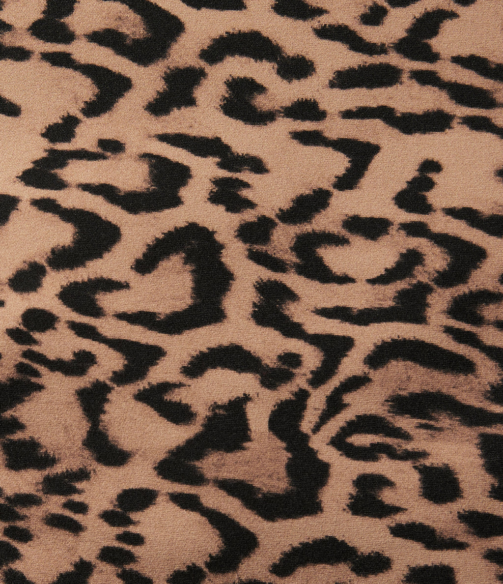 Leopard Print High Waisted Dance Balloon Joggers with Pockets-UPF40+ — Blush Safari — view 8