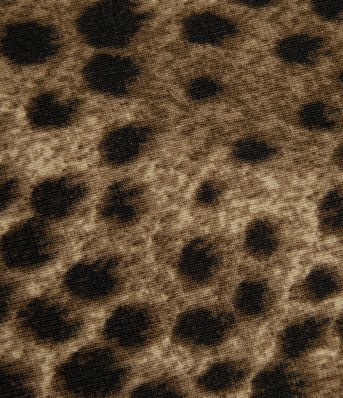 Racerback Built-in Bra Leopard Print Casual Tank Top — Brown and Black Leopard — view 8