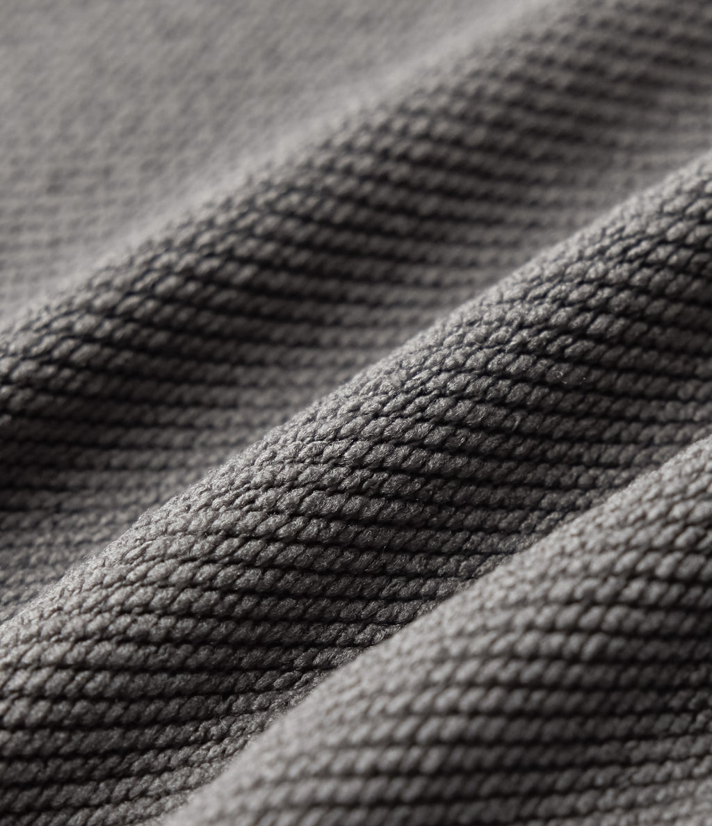 Mid Rise Tapered Casual Sweatpants With Pockets — Gunmetal — view 8