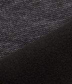 Round Neck Long Sleeve Top-stitching Heathered Casual Sweatshirt — Dark Core — view 6