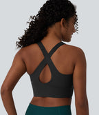 Medium Support Training Sports Bra DD-F — Black — view 1