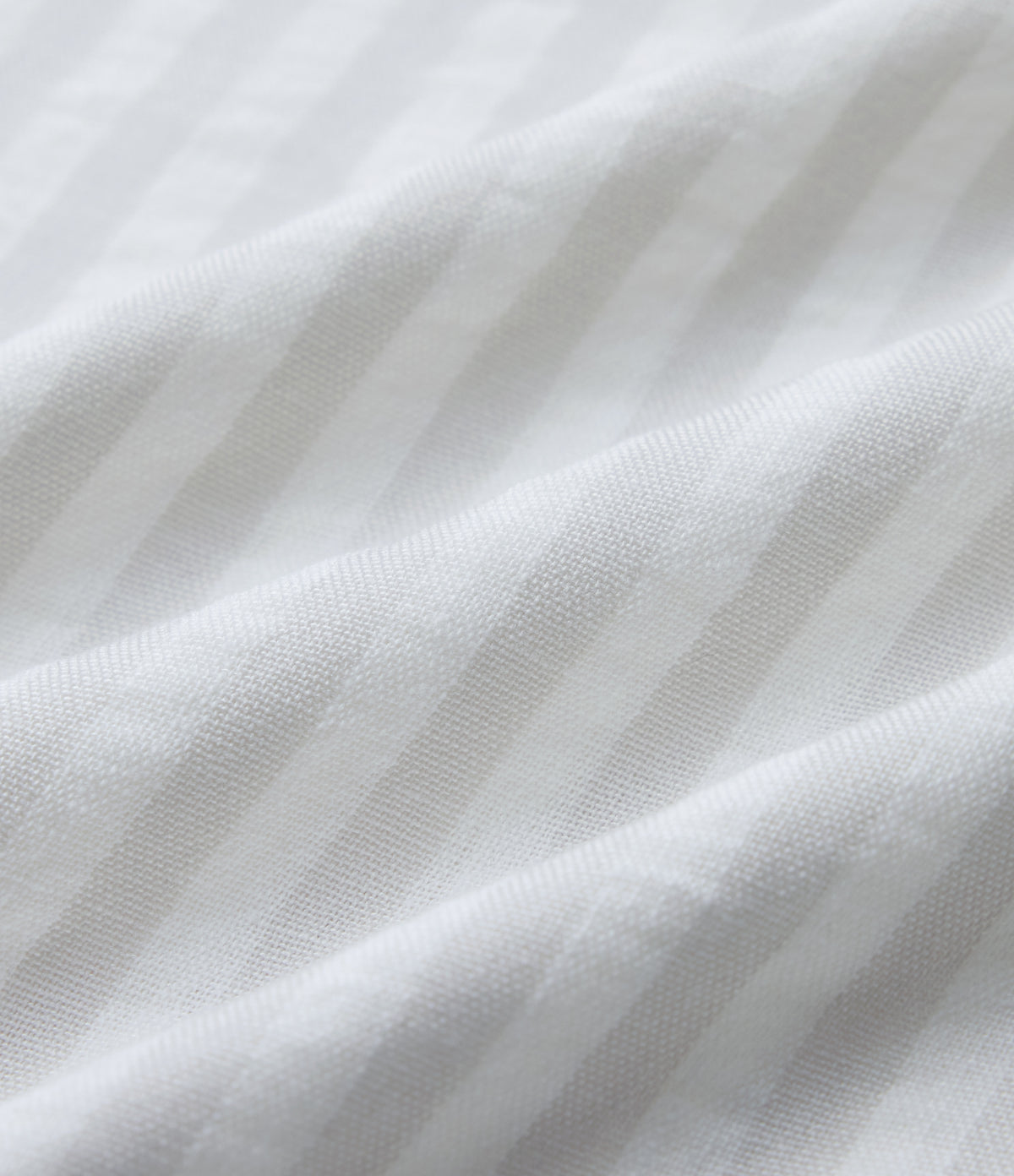 V Neck Short Sleeve Stripe Casual Linen-Feel Blouse — Stone Veil — view 7