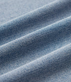 Adjustable Straps Draped Lyocell Casual Baggy Dungarees with Pockets — Malibu Blue Denim — view 7