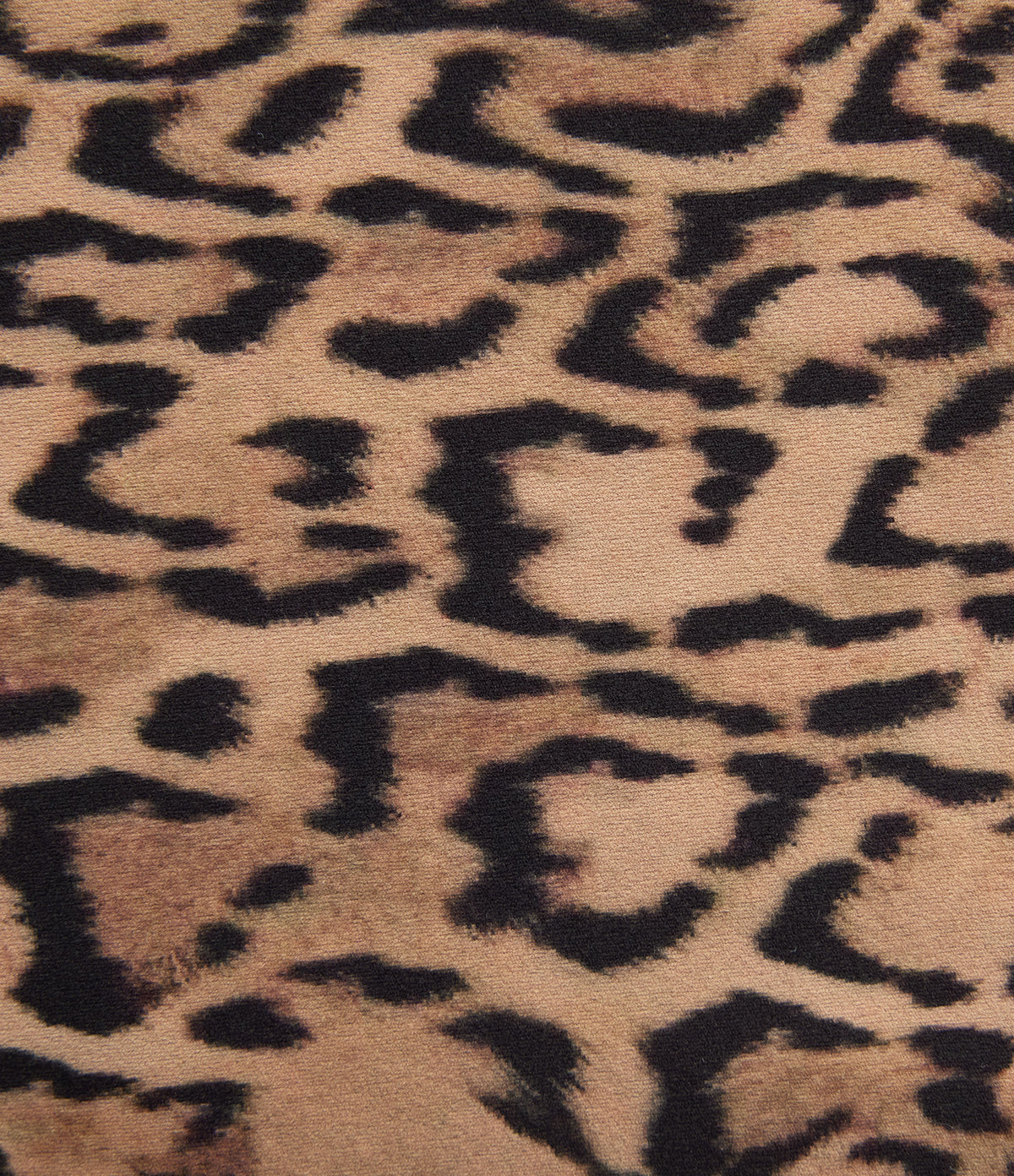 Leopard Print High Waisted Tummy Control Color Block Stripes Training Biker Shorts 7'' with Pockets — Tan Leopard — view 8