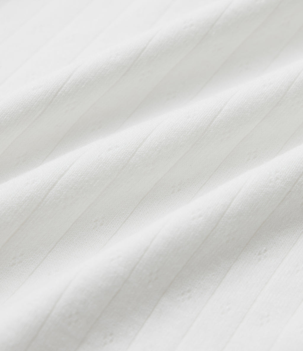 V Neck Short Sleeve Ruched Casual T-Shirt — White — view 7