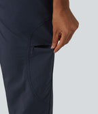 Low Rise Hiking Joggers with Pockets — Parisian Night — view 6