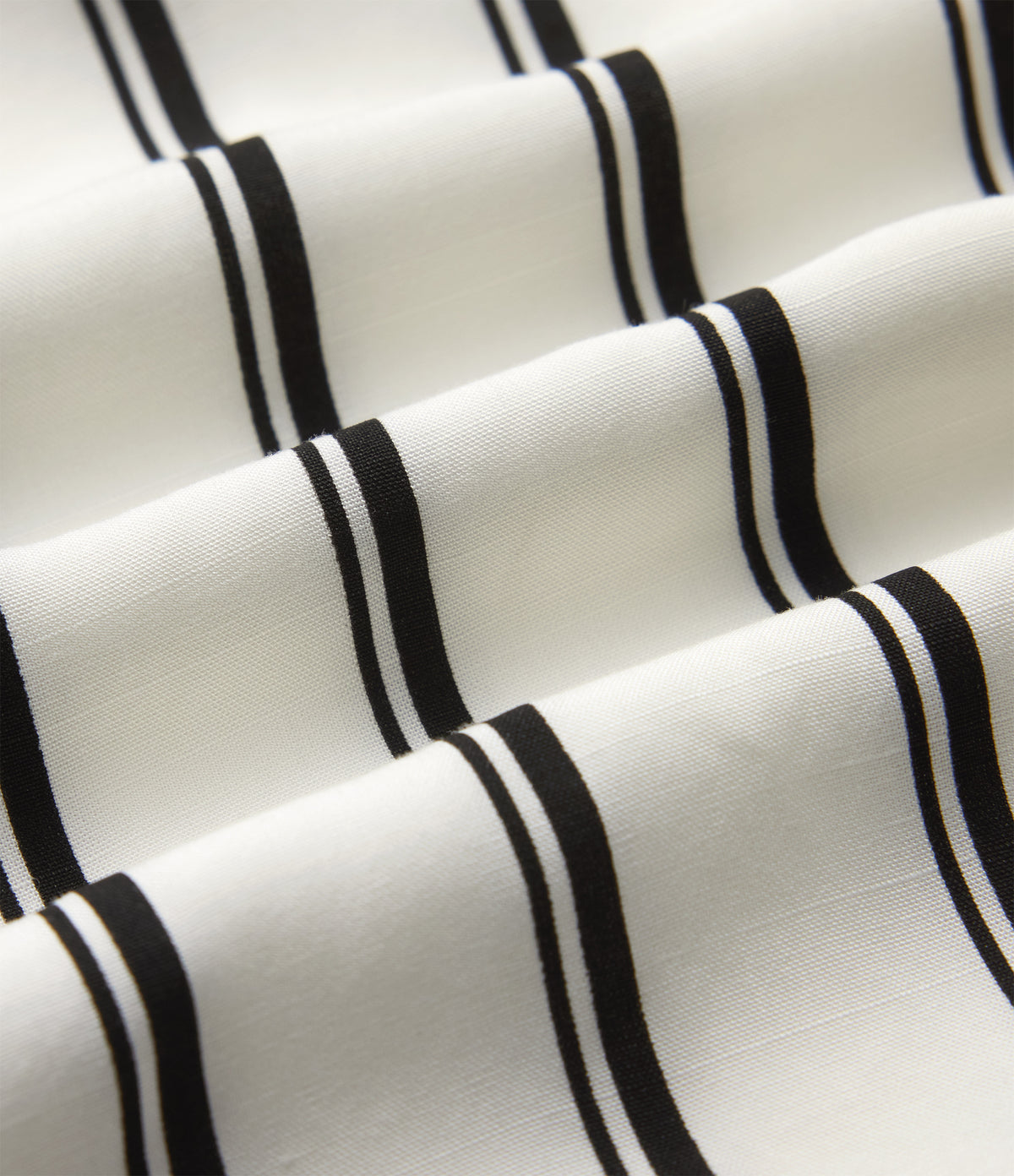 Short Sleeve Stripe Casual Shirt Playsuit with Pockets — Deep Voyage Stripe — view 6