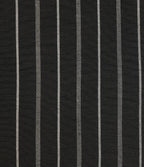 Round Neck Sleeveless Keyhole Back Stripe Midi Casual Dress with Pockets — Shadow Gleam Stripe — view 8