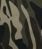 Mid Rise Drawstring Camo Casual Cargo Baggy Pants with Pockets — Born to be Wild - Green Camo — view 7