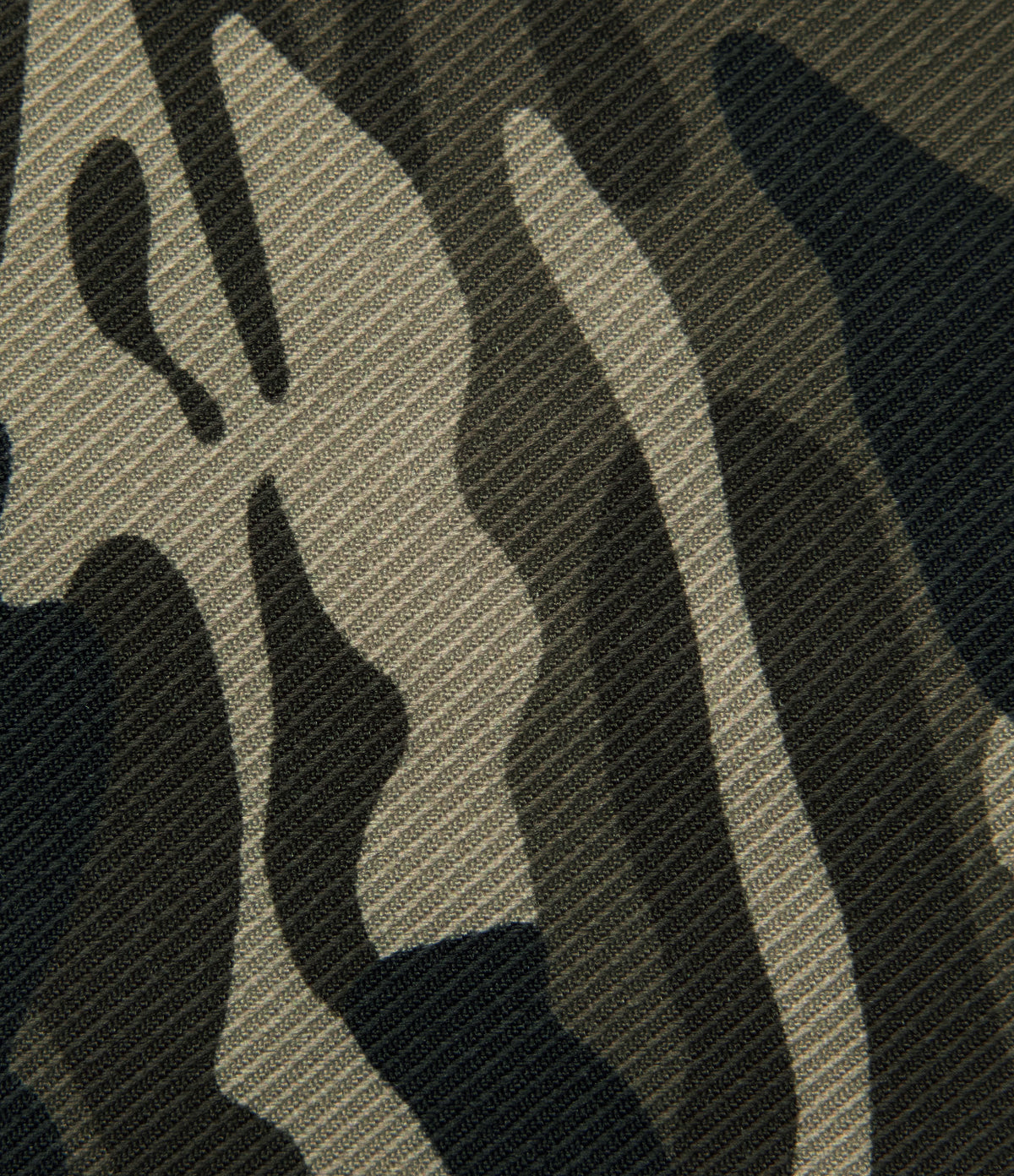 Mid Rise Drawstring Camo Casual Cargo Baggy Pants with Pockets — Born to be Wild - Green Camo — view 7