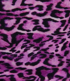 Square Neck Built-in Bra Tummy Control Drawstring Leopard Print One-Piece Swimsuit — Leopard Print Red — view 7