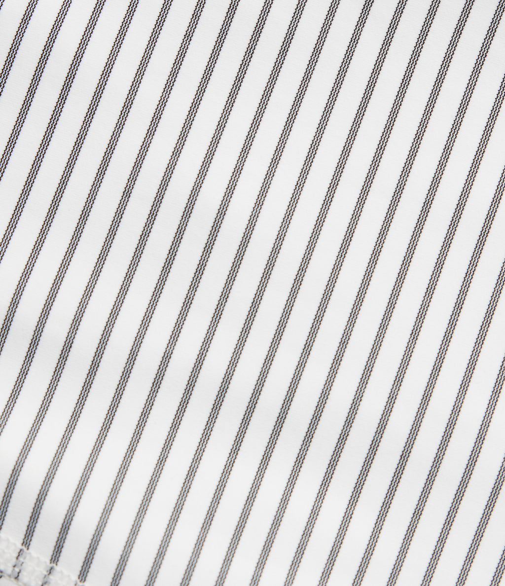 U Neck Cut Out Drawstring Tummy Control Stripe Yoga Jumpsuit with Pockets-Edition — Zebra Ripple — view 8