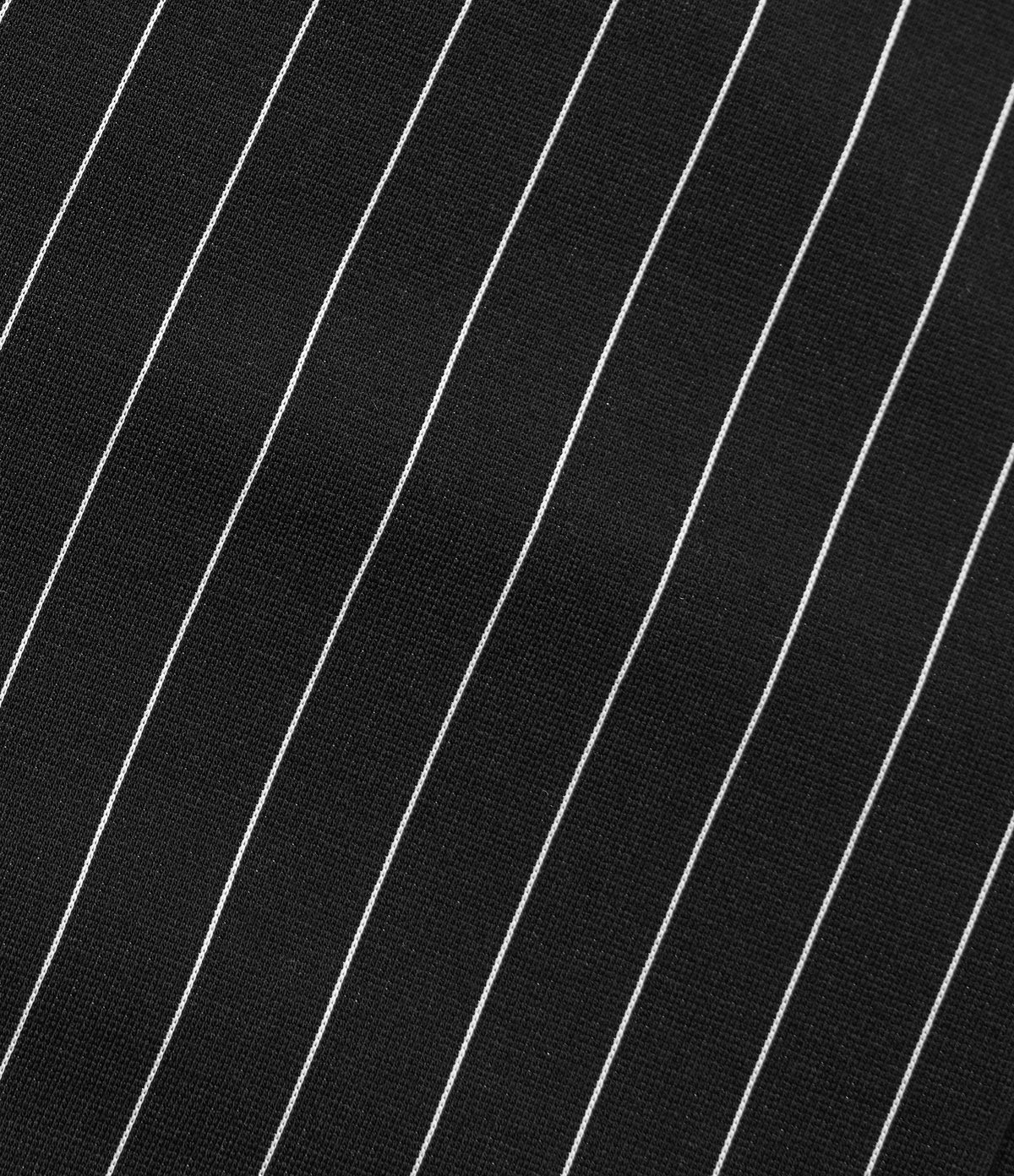 V Neck Stripe InstantCool Work Vest — Black White Pinstripe — view 7