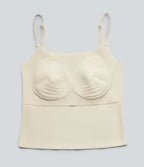 Non-Removable Pad Casual Tank Top — Baby's Breath — view 8