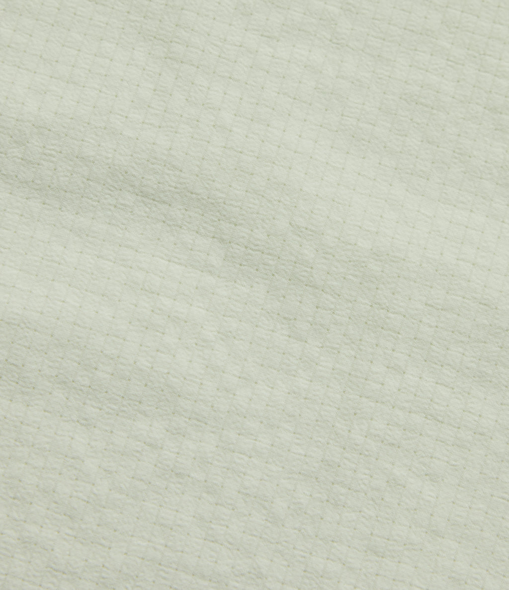 Round Neck Split Curved Hem Running Tank Top — Green Tint — view 6