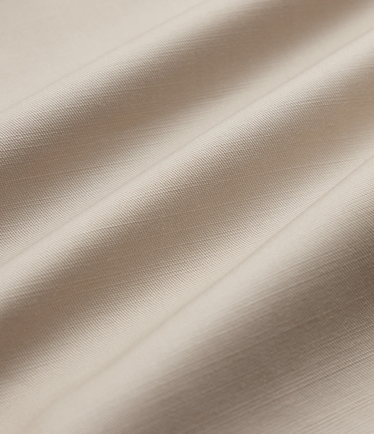 Mid Rise Pleated Lyocell Linen-Blend Casual Baggy Trousers with Pockets — French Oak — view 7