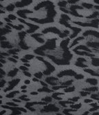Leopard Print High Waisted Tummy Control Straight Leg Cropped Yoga Trousers with Pockets — Shadow Leopard — view 8