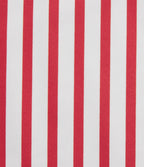 Crossover High Waisted Curved Hem 2-in-1 Stripes Mini Tennis Skirt with Pockets — Candy Stripe Whirl — view 8