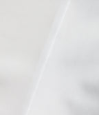 Airy Round Neck Short Sleeve Cut-Out Back Breathable Mesh InstantCool Running Sports Top — White — view 8
