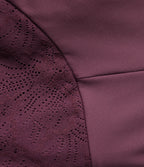 Airy Contrast Lace Tie Back InstantCool Mini Casual Dress — Fig — view 8