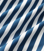 Low Rise Ruched Stripes Resort Baggy Shorts with Pockets — Mariner Crest Stripe — view 8