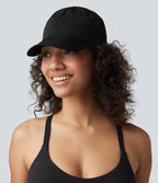 Embroidery Logo Baseball Cap — Black — additional view