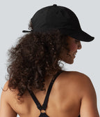 Embroidery Logo Baseball Cap — Black — additional view