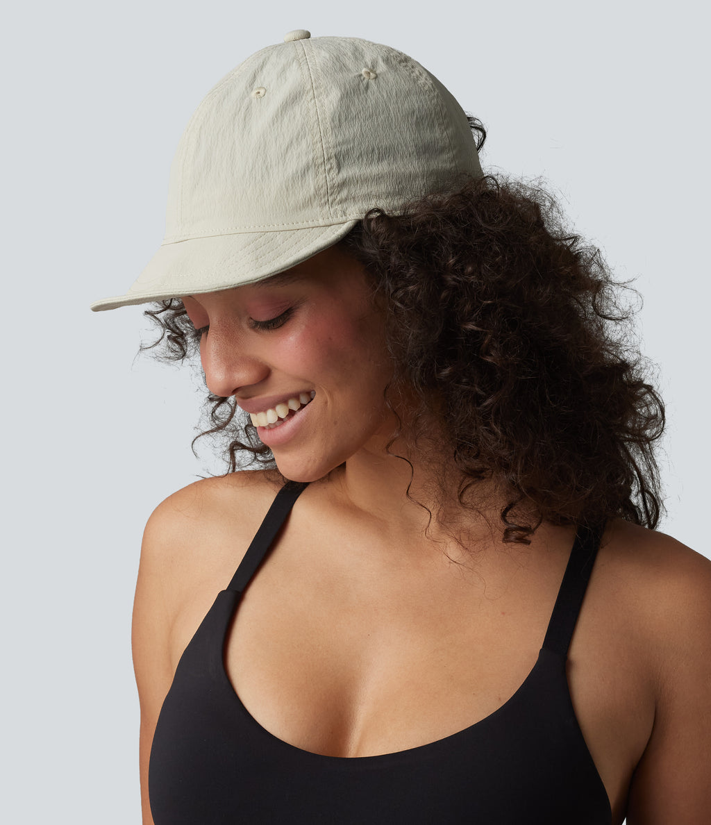 Embroidery Logo Baseball Cap — Khaki — view 2