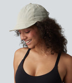 Embroidery Logo Baseball Cap — Khaki — view 2