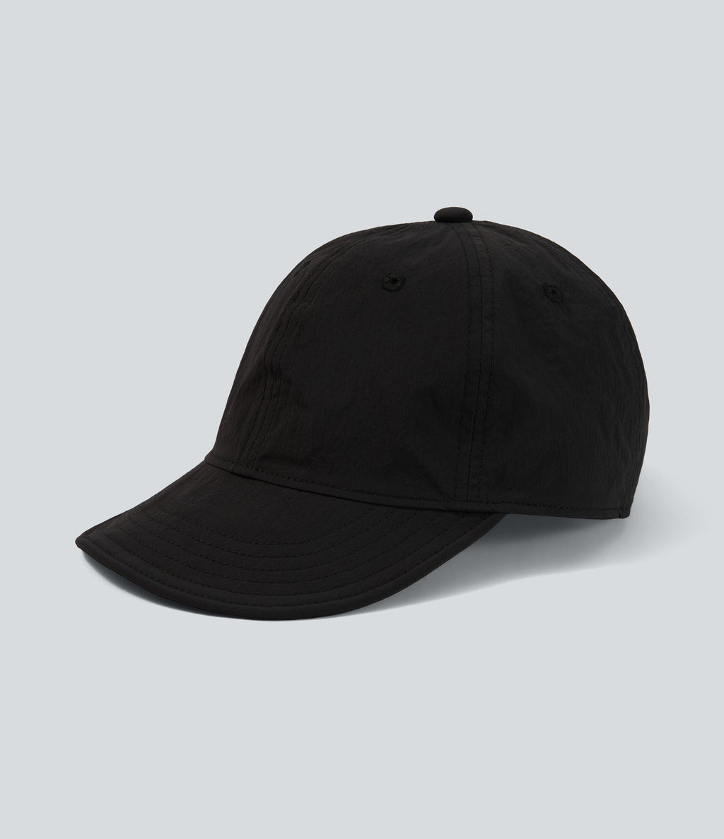 Embroidery Logo Baseball Cap — Black — view 4