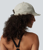 Embroidery Logo Baseball Cap — Khaki — view 3