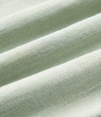 Round Neck Sleeveless Drawstring Linen-Feel Casual Jumpsuit with Pockets — Fog Green — view 7
