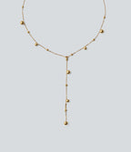 Stainless Steel Necklace — Gold — view 2
