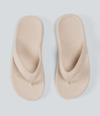 Plain Flip Flops — Champagne — view 6