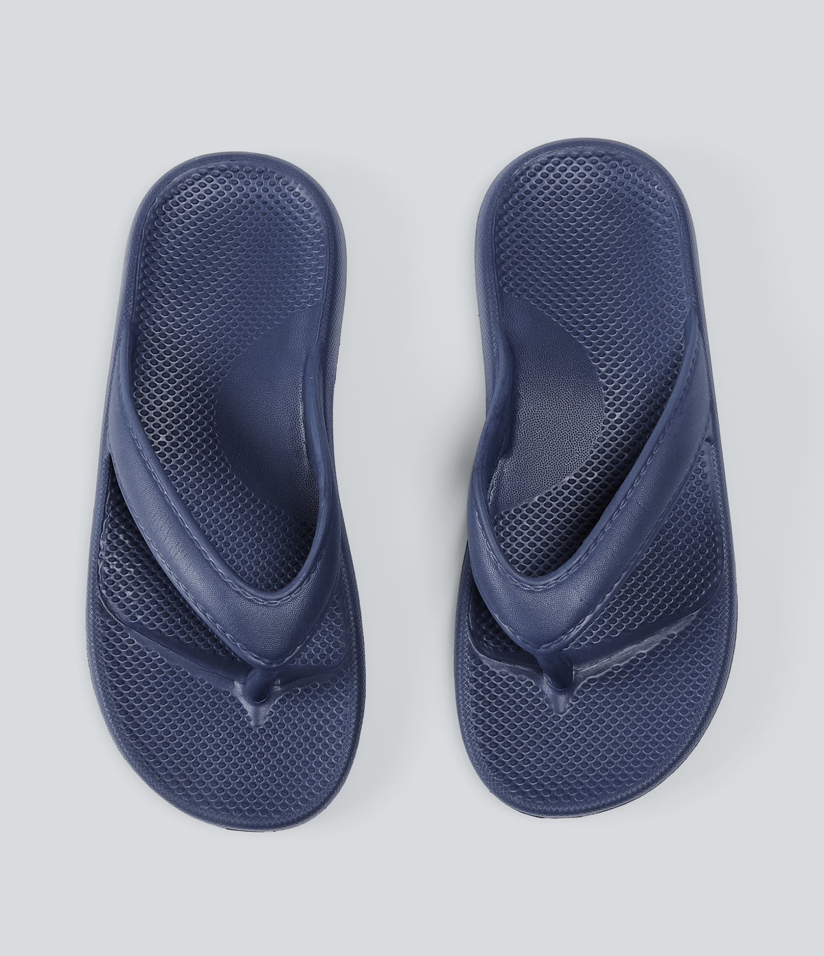 Plain Flip Flops — Navy — view 4