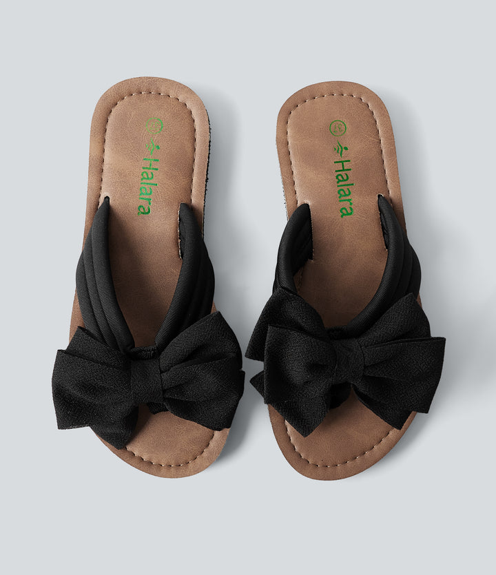 Bow Slides — Black — view 1