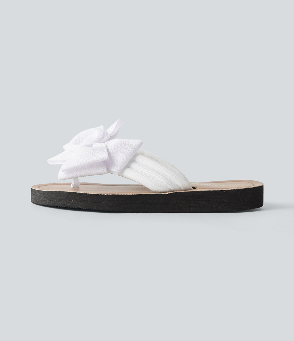Bow Slides — White — additional view
