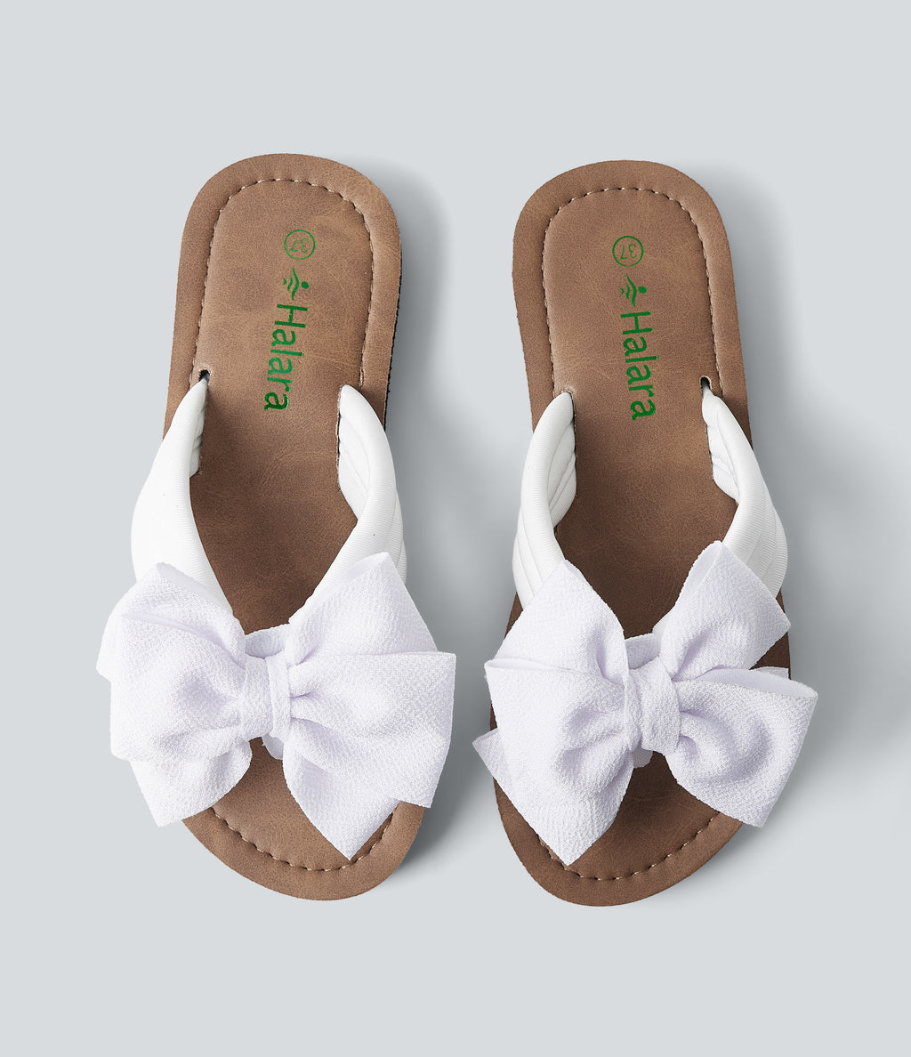 Bow Slides — White — view 4