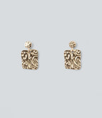 Square Earrings — Gold — view 2