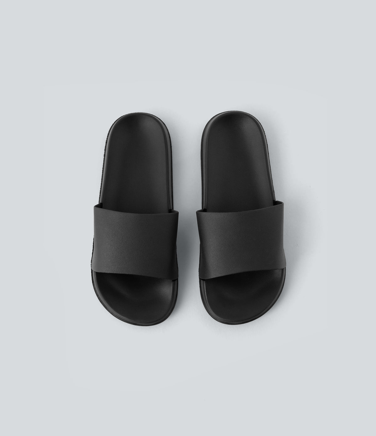 Plain Slides — Black — view 1