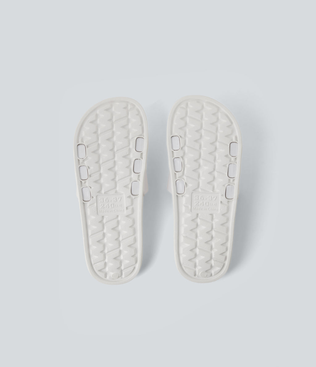 Plain Slides — White — additional view